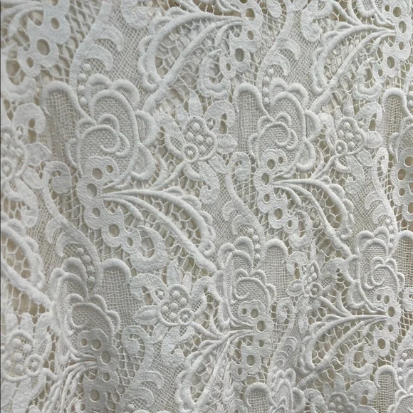 J. Jill Cream Lace Women's Blouse - Picture 8 of 11